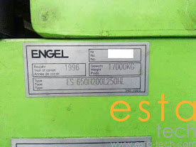 ENGEL ES650H200L 250HL (YR 1996) Used 2-Color Plastic Injection Moulding Machine