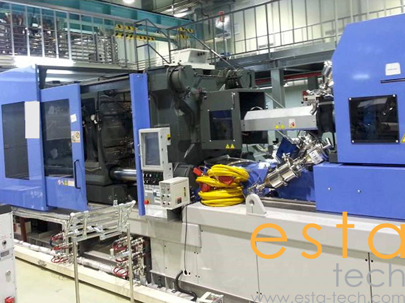JSW J450AD-300H-US (YR 2014) Used All Electric Ultra High Speed Plastic Injection Moulding Machine