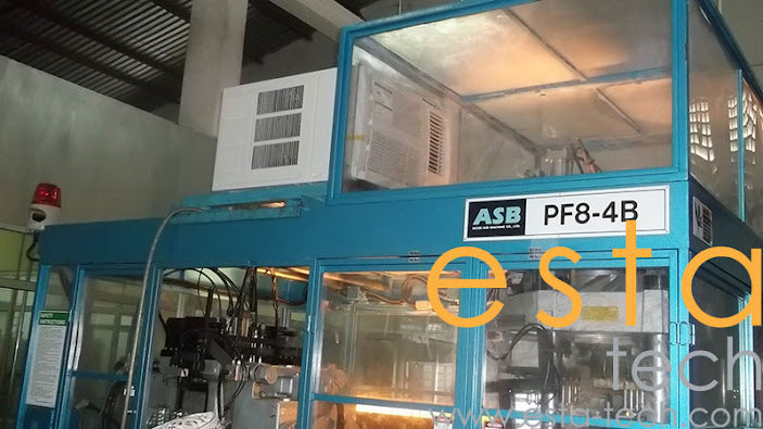 NISSEI PF8-4B (YR 2008) Used Pf-Type Biaxial Orientation Injection Stretch Blow Moulding Machine