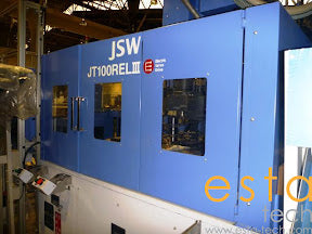 JSW JT100RELIII-55V (YR 2006) Used Rotary Vertical Injection Moulding Machine