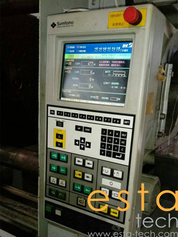 Sumitomo Injection Machine Control SUMITOMO SE280S-C1250 (YR 1999) Used All Electric Plastic Injection Mo ...