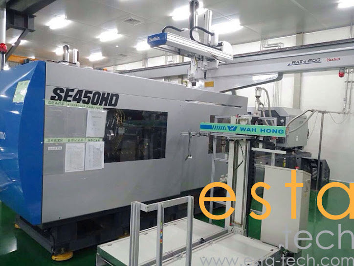 SUMITOMO SE450HD-C1700 (YR 2006) Used All Electric Plastic Injection Moulding Machine