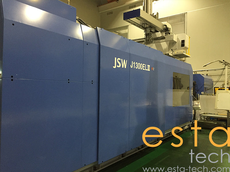 JSW J1300ELIII-5200H (YR 2005) Used All Electric Plastic Injection Mou ...
