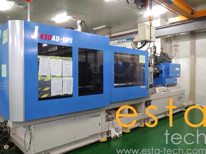 JSW J450AD-UPS 370H (YR 2008) Used Ultra High-Speed Hybrid Plastic Injection Moulding Machine